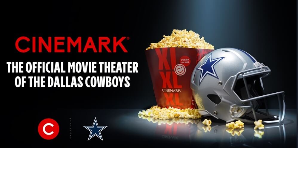 Cinemark Named Official Movie Theater of the Dallas Cowboys - News Directory 3